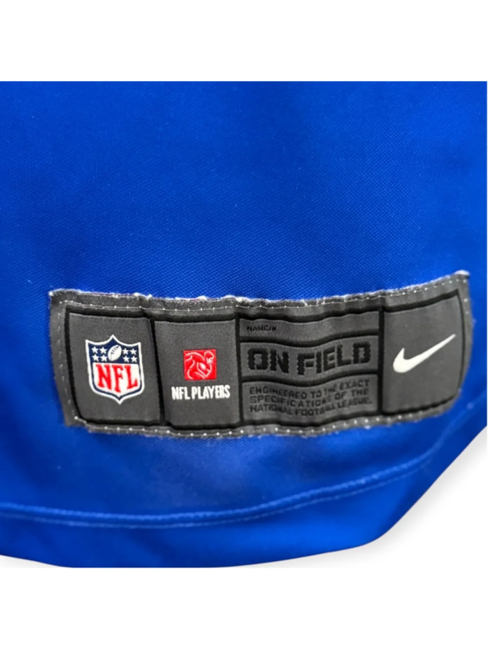 Nike NFL LA Rams Jared Goff #16 On Field Game Jersey Men’s XL Blue